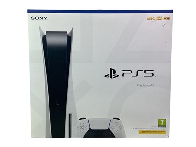Lot 317 - SONY PLAYSTATION 5 DISC CONSOLE