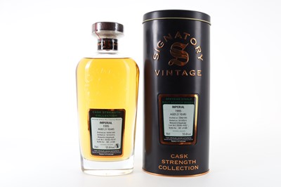 Lot 38 - IMPERIAL 1995 21 YEAR OLD SIGNATORY