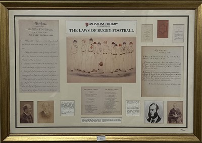 Lot 512 - RUGBY INTEREST: THE LAWS OF RUGBY FOOTBALL