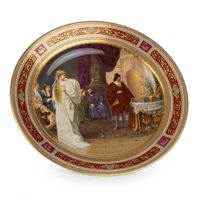 Lot 1461 - VIENNA PORCELAIN CHARGER