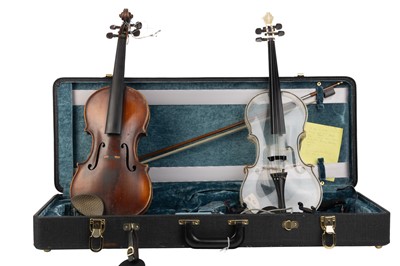 Lot 1024 - TWO VIOLINS