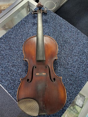 Lot 1024 - TWO VIOLINS