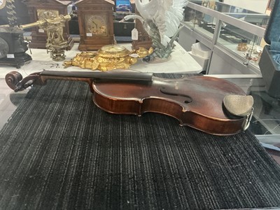 Lot 1024 - TWO VIOLINS