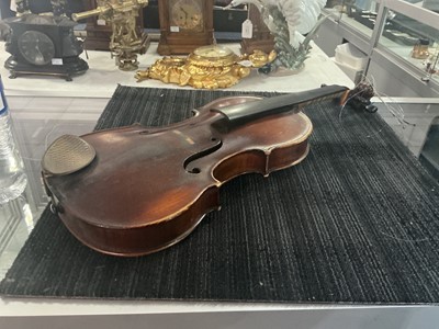 Lot 1024 - TWO VIOLINS
