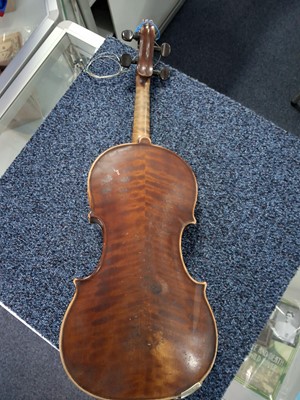 Lot 1024 - TWO VIOLINS