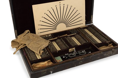 Lot 1466 - SET OF OPTICIAN'S LENSES