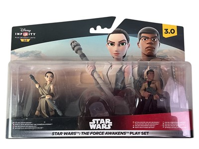 Lot 591 - DISNEY INFINITY GAMES AND FIGURES