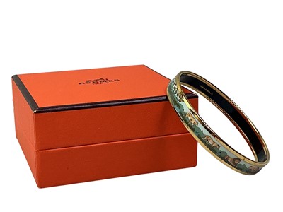 Lot 487 - HERMES LION BANGLE