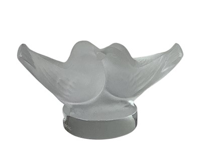 Lot 490 - MODERN LALIQUE PAPERWEIGHT