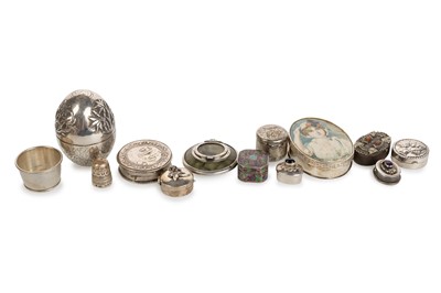 Lot 53 - COLLECTION OF BRITISH AND CONTINENTAL SILVER