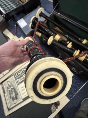Lot 1029 - SET OF BAGPIPES