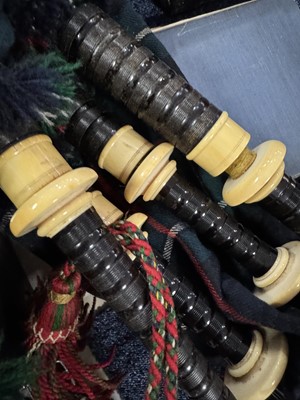 Lot 1029 - SET OF BAGPIPES