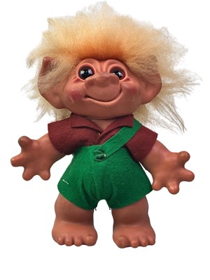 Lot 519 - FOUR VINTAGE DANISH TROLL FIGURES BY THOMAS DAM