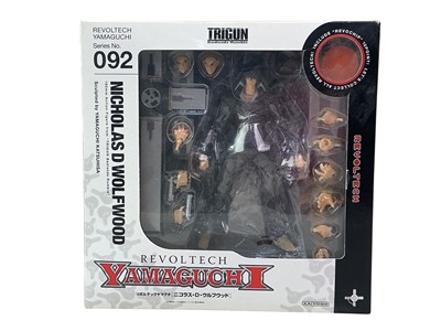 Lot 318 - REVOLTECH YAMAGUCHI FIGURE OF VASH THE STAMPEDE