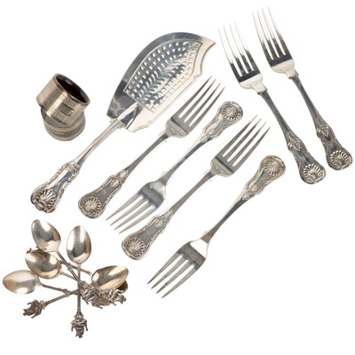 Lot 57 - COLLECTION OF SILVER FLATWARE