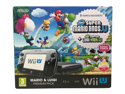 Lot 662 - NINTENDO WII U MARIO AND LUIGI CONSOLE