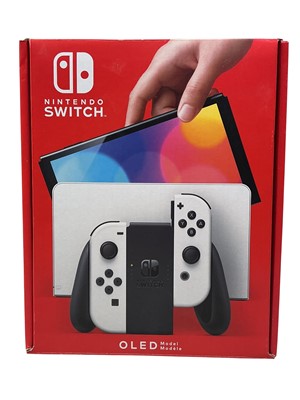 Lot 665 - NINTENDO SWITCH OLED CONSOLE