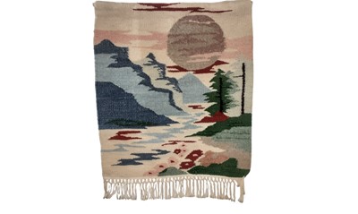 Lot 737 - TWO SOUTH AFRICAN WOOLLEN WALL HANGINGS