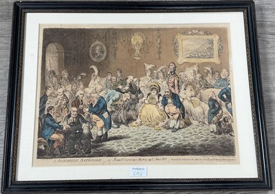 Lot 619 - GRAND CO-OPERATIVE AT ST ANN'S HILL COLOURED ENGRAVING