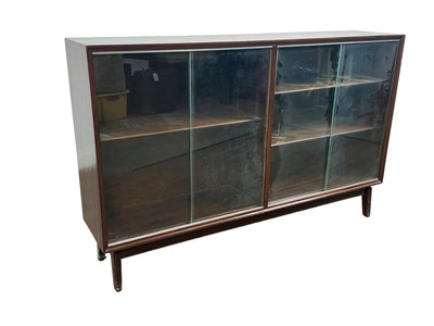 Lot 688 - MAHOGANY BOOKCASE