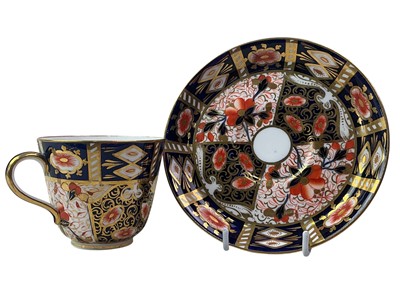 Lot 696 - DAVENPORT IMARI TEA SERVICE