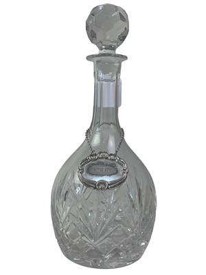 Lot 704 - CRYSTAL DECANTER