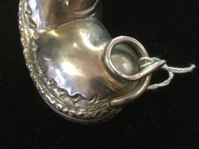 Lot 852 - CAMBODIAN SILVER BETEL BOX