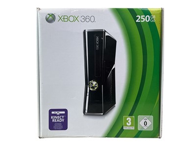 Lot 669 - XBOX 360 SLIM CONSOLE