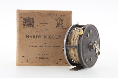 Lot 1759 - HARDY BROTHERS FISHING REEL