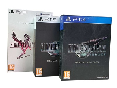 Lot 321 - GROUP OF FINAL FANTASY LIMITED EDITIONS