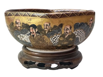 Lot 776 - JAPANESE SATSUMA BOWL
