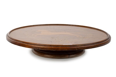 Lot 1491 - GEORGE IV MAHOGANY LAZY SUSAN