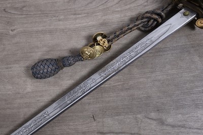 Lot 1198 - 1846 PATTERN NAVAL SWORD