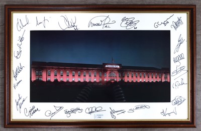 Lot 1763 - RANGERS F.C. SIGNED PHOTOGRAPHIC PRINT