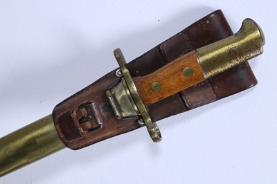 Lot 1199 - SWISS 1914 SAWBACK BAYONET