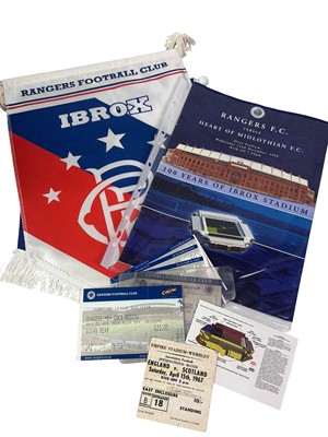 Lot 788 - GROUP OF FOOTBALL RELATED ITEMS