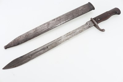 Lot 1200 - WWI IMPERIAL GERMAN SWORD BAYONET