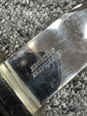 Lot 1201 - WWII GERMAN POLICE BAYONET