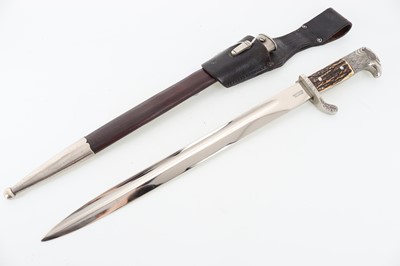 Lot 1201 - WWII GERMAN POLICE BAYONET