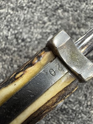 Lot 1201 - WWII GERMAN POLICE BAYONET