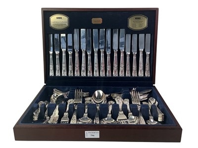 Lot 796 - VINERS SUITE OF PLATED CUTLERY