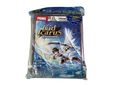 Lot 813 - KID ICARUS TRADING CARDS AND BINDERS