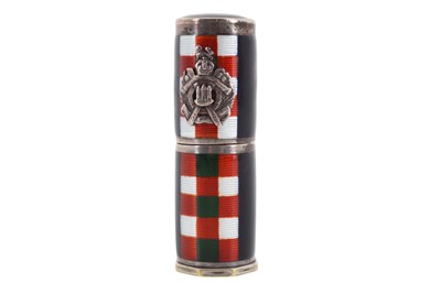 Lot 1206 - KINGS OWN SCOTTISH BORDERERS LIPSTICK HOLDER