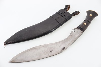 Lot 1207 - KUKRI KNIFE