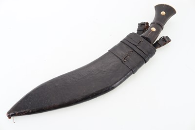 Lot 1207 - KUKRI KNIFE