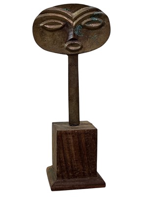Lot 49 - TWO AFRICAN TRIBAL STYLE SCULPTURES