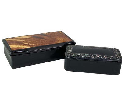 Lot 51 - TEN SNUFF BOXES