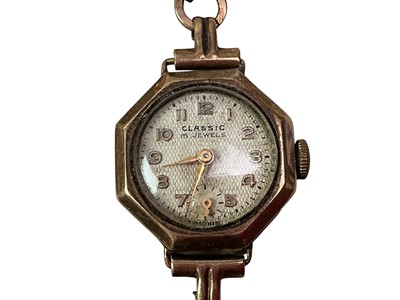 Lot 7 - THREE LADY'S GOLD WRIST WATCHES