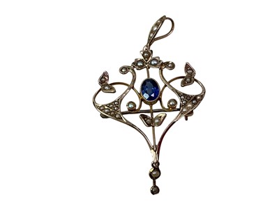 Lot 4 - EDWARDIAN GOLD HOLBEIN