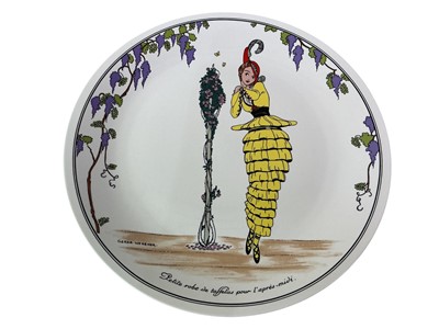 Lot 28 - CONTEMPORARY SET OF SIX VILLEROY & BOCH PLATES